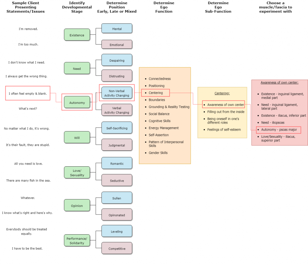 Bodynamic Analysis Therapy Flowchart – Early Aut 2